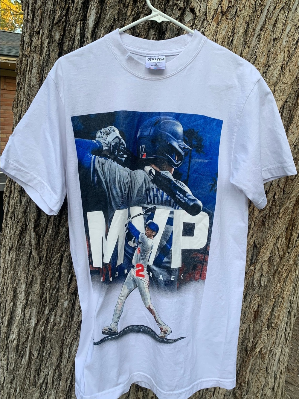 MVP Baseball Graphic Tee - White